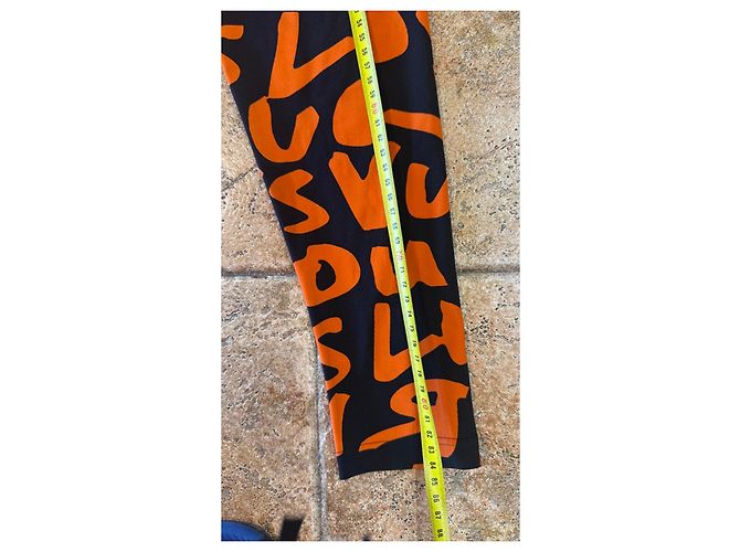Pantalon Louis Vuitton Monogram Print - vue 4