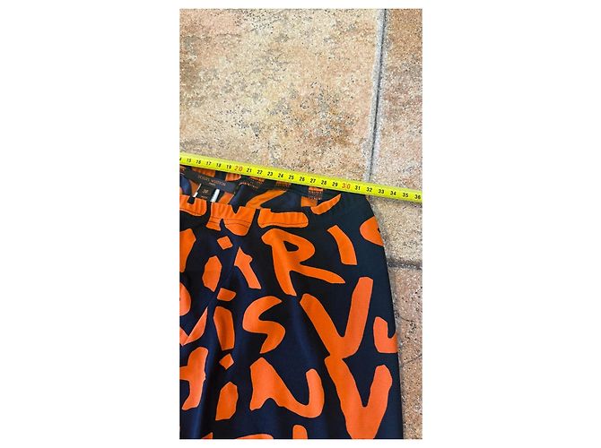 Pantalon Louis Vuitton Monogram Print - vue 7