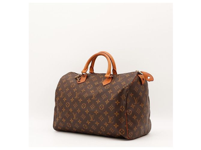 Borsa a mano Louis Vuitton Speedy 30 Monogram Canvas Brown - vista 2