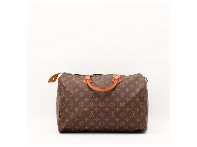 Borsa a mano Louis Vuitton Speedy 30 Monogram Canvas Brown - vista 4