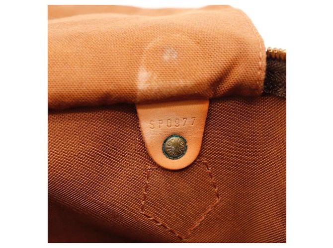 Borsa a mano Louis Vuitton Speedy 30 Monogram Canvas Brown - vista 8