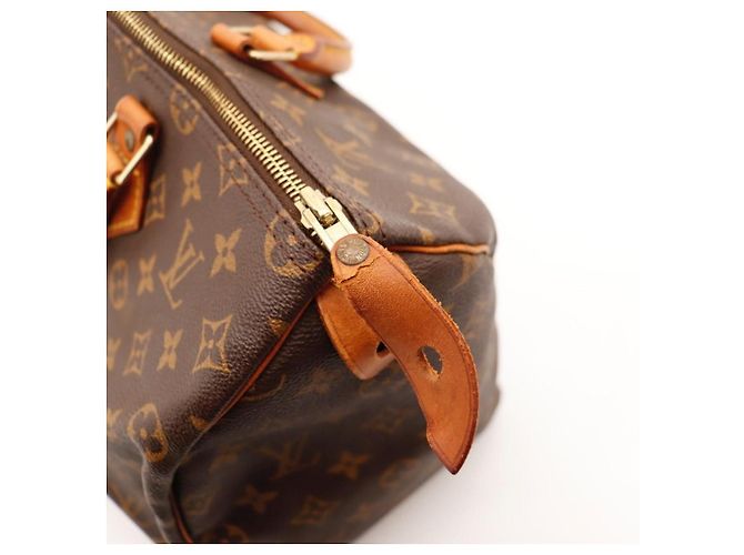 Borsa a mano Louis Vuitton Speedy 30 Monogram Canvas Brown - vista 9