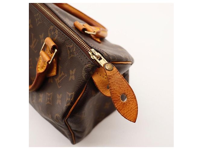 Louis Vuitton Speedy 30 Monogram Canvas Handbag - view 9