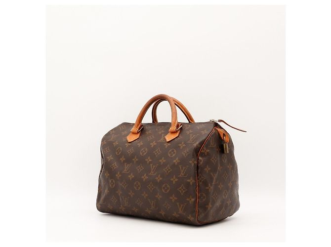 Sac à main Louis Vuitton Speedy 30 Monogram Canvas Brown - vue 2