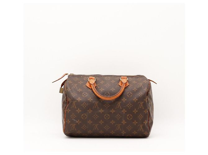Sac à main Louis Vuitton Speedy 30 Monogram Canvas Brown - vue 4