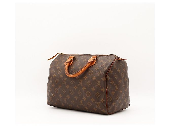 Sac à main Louis Vuitton Speedy 30 Monogram Canvas Brown - vue 5