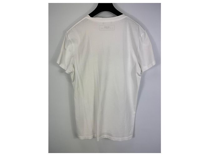 T-shirt Balmain Paris Logo en coton - Blanc - vue 4
