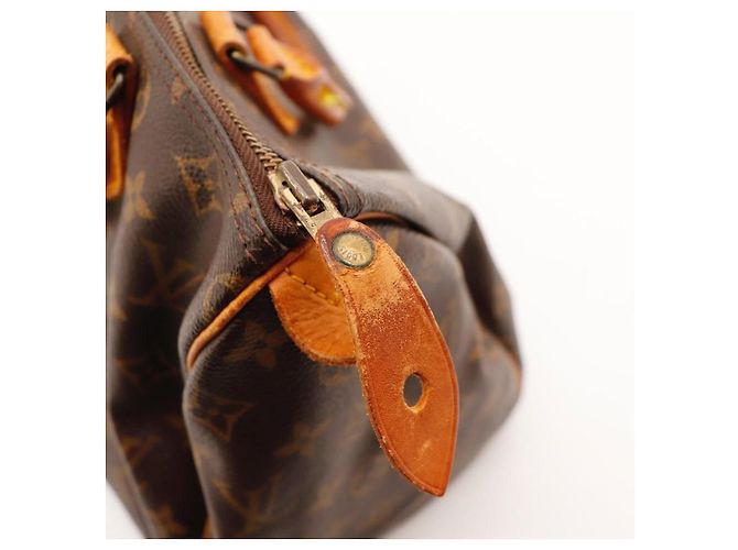 Louis Vuitton Speedy 30 Monogram Canvas Handbag - view 9