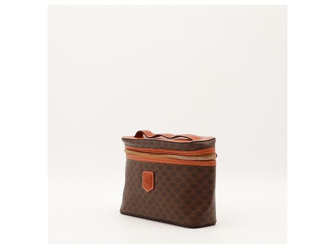 Céline Celine Vanity Case Monogram Canvas Brown - vista 2