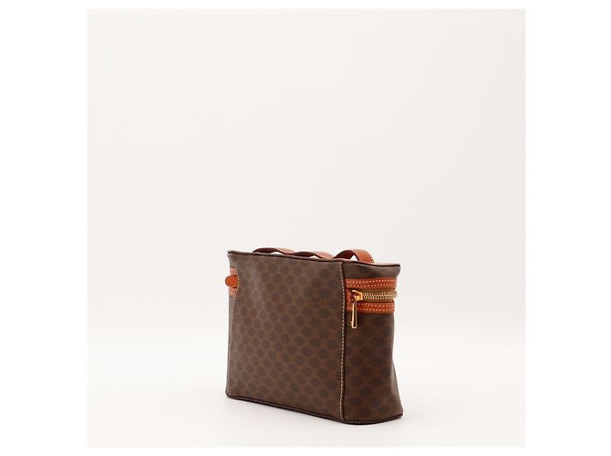 Céline Celine Vanity Case Monogram Canvas Brown - vista 4