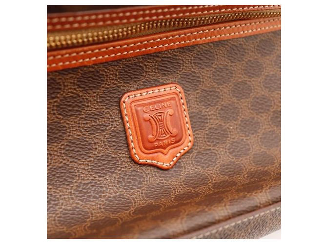 Céline Celine Vanity Case Monogram Canvas Brown - vista 7