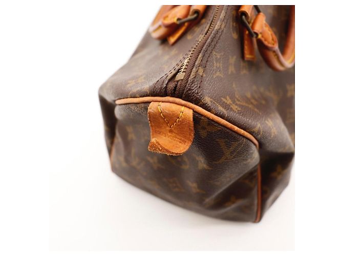 Borsa a mano Louis Vuitton Speedy 30 Monogram Canvas Brown - vista 10