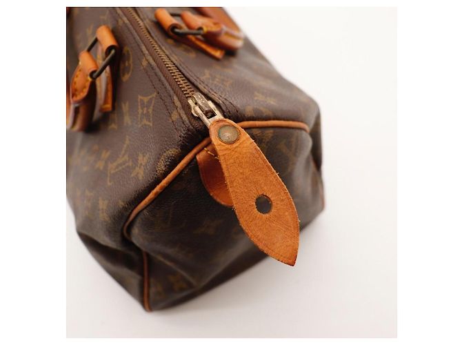 Borsa a mano Louis Vuitton Speedy 30 Monogram Canvas Brown - vista 9