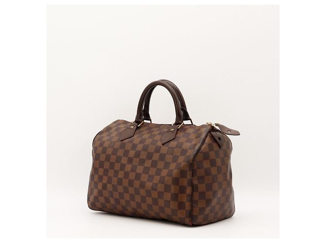 Sac à main Louis Vuitton Speedy 30 Damier Ebene Canvas - vue 2
