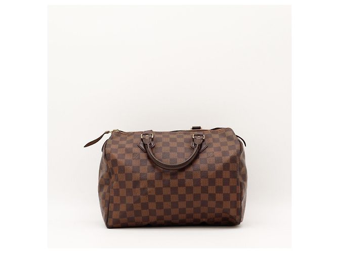 Sac à main Louis Vuitton Speedy 30 Damier Ebene Canvas - vue 4