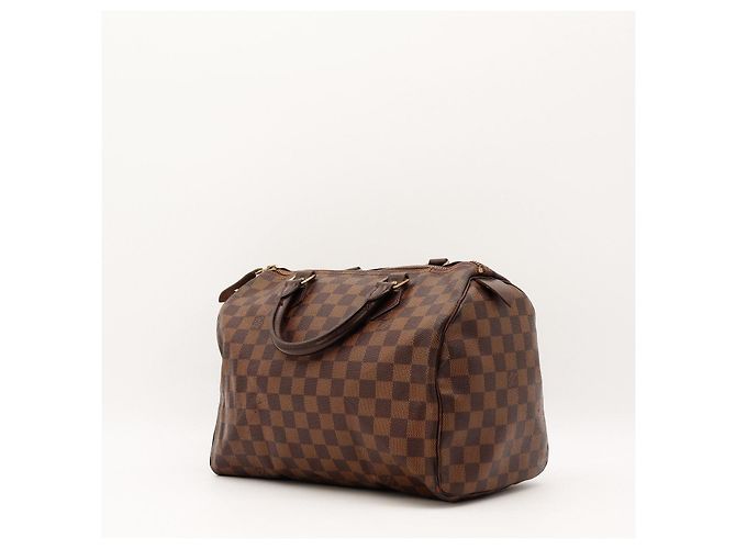Sac à main Louis Vuitton Speedy 30 Damier Ebene Canvas - vue 5
