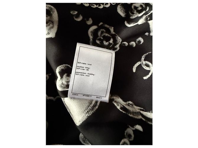 Giacca in lana Chanel Nero - vista 5