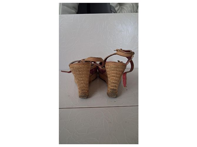 Espadrilles compensées Louis Vuitton Monogram Canvas - vue 2