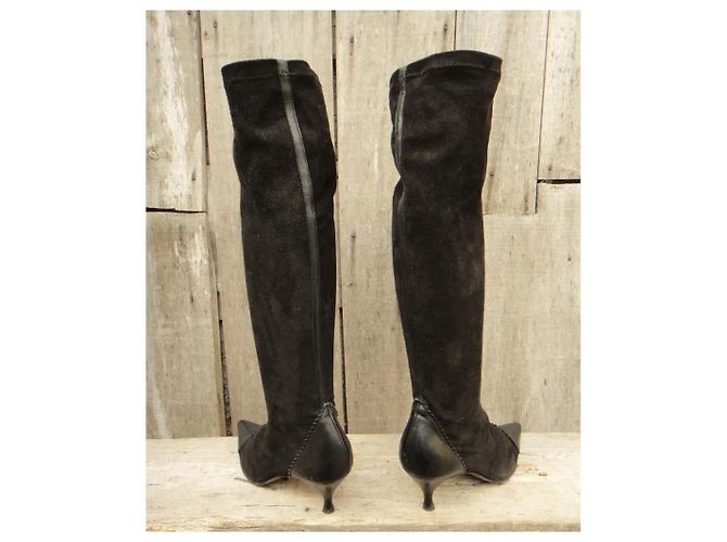 Stivali alti stretch Dior Vintage - vista 5