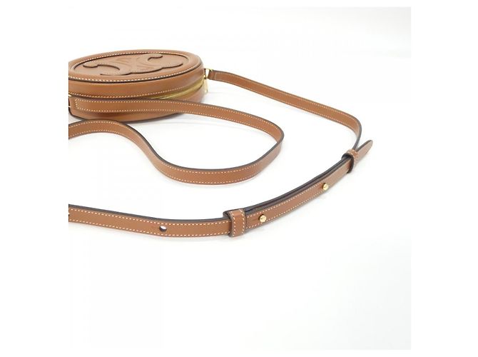 Céline Sac à bandoulière ovale Celine en cuir de veau - vue 4
