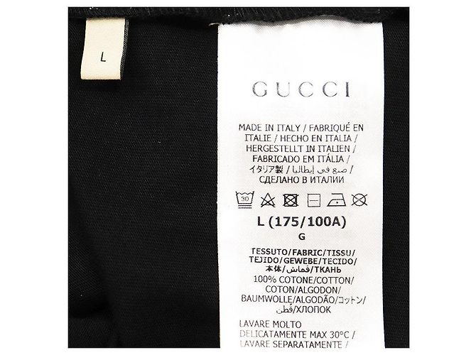 T-shirt a maniche lunghe in cotone Gucci - vista 2