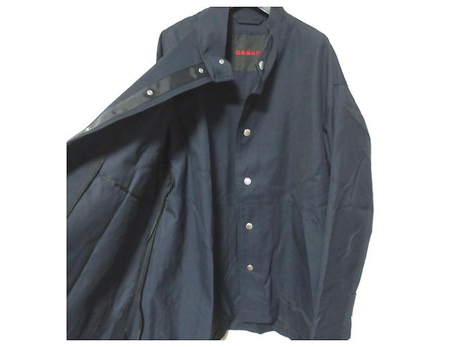 Autre Marque Cappotto corto Caban in cotone e rayon - vista 4