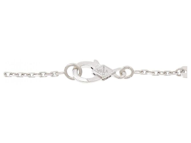 Collana Van Cleef & Arpels Perlee in Oro Bianco 750 e Diamanti - vista 4