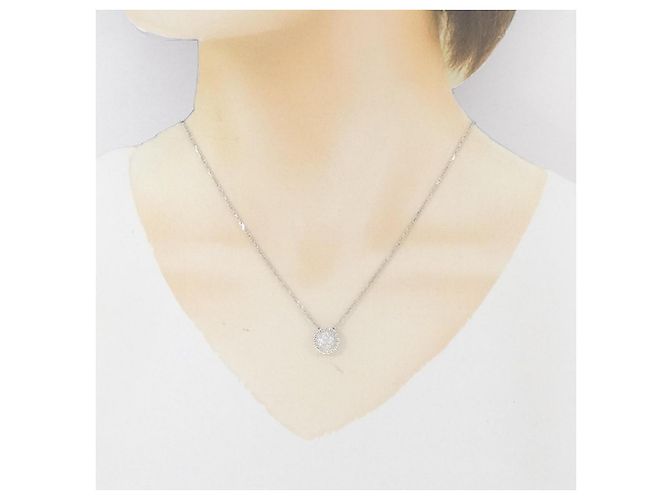 Collana Van Cleef & Arpels Perlee in Oro Bianco 750 e Diamanti - vista 5