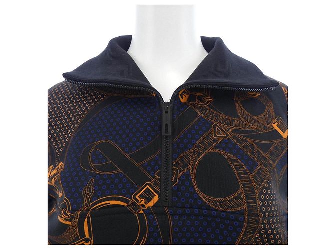 Hermès Sudadera de algodón Hermes EPERON D'OR BANDANA - vista 3