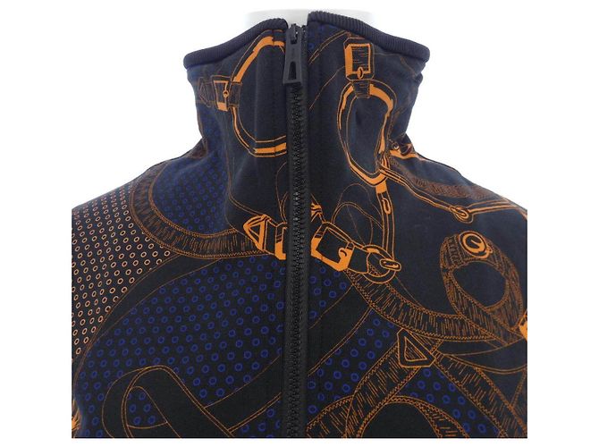 Hermès Sudadera de algodón Hermes EPERON D'OR BANDANA - vista 4