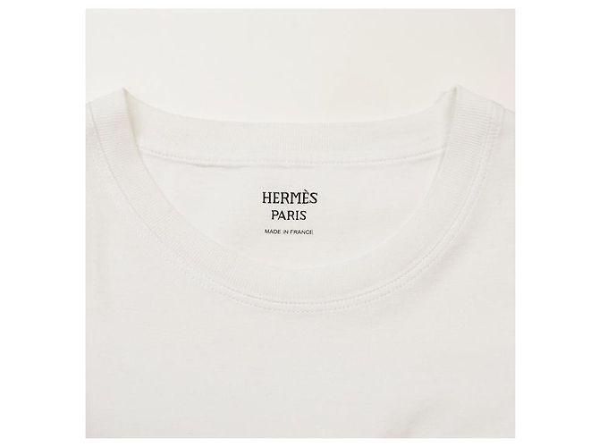 Hermès Vestido de algodão Hermes - vista 4