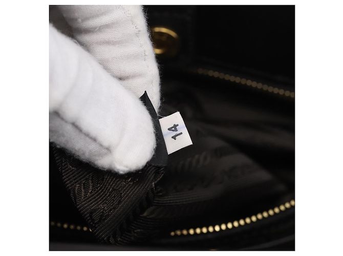 PRADA Handtasche Nylon 2way Black Gold - Ansicht 12