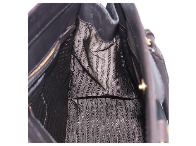 PRADA Handtasche Nylon 2way Black Gold - Ansicht 21