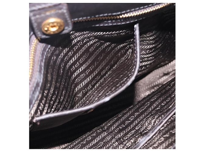 PRADA Handtasche Nylon 2way Black Gold - Ansicht 23