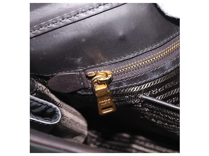 PRADA Handtasche Nylon 2way Black Gold - Ansicht 24