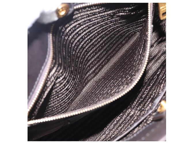 PRADA Handtasche Nylon 2way Black Gold - Ansicht 25