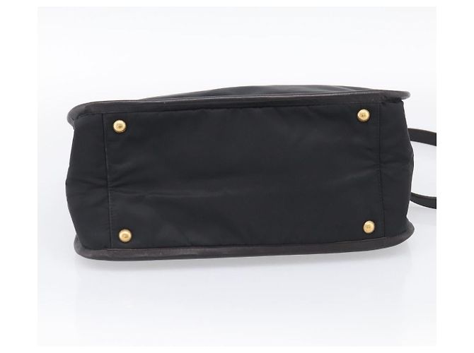 PRADA Handtasche Nylon 2way Black Gold - Ansicht 5