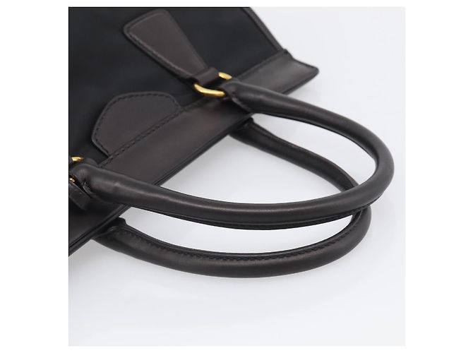PRADA Handtasche Nylon 2way Black Gold - Ansicht 7
