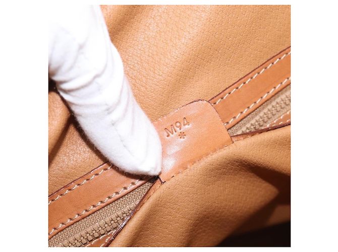 Céline CELINE Macadam Canvas Hand Bag PVC Leather 2way Brown Gold - vista 12