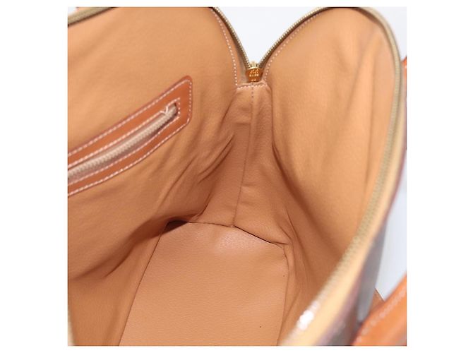 Céline CELINE Macadam Canvas Hand Bag PVC Leather 2way Brown Gold - vista 21
