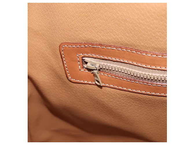 Céline CELINE Macadam Canvas Hand Bag PVC Leather 2way Brown Gold - vista 23