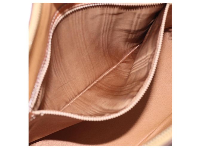 Céline CELINE Macadam Canvas Hand Bag PVC Leather 2way Brown Gold - vista 24