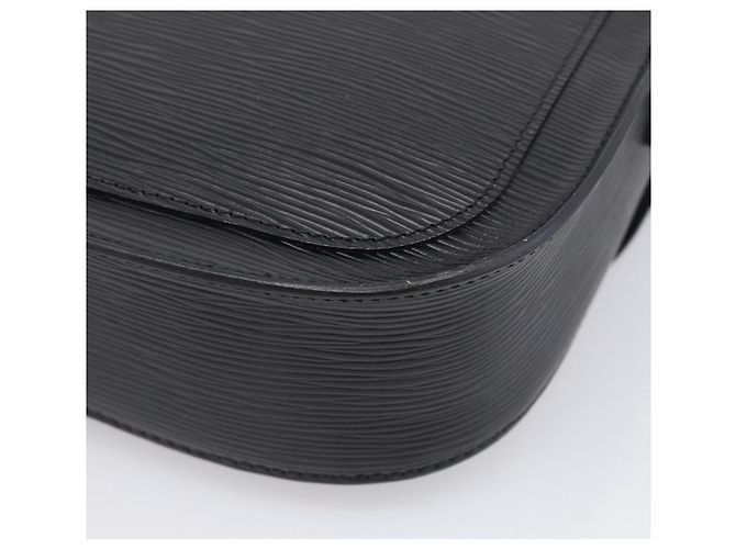 Saint-Cloud LOUIS VUITTON Epi Saint Cloud GM Shoulder Bag Black M52192 LV - vista 16