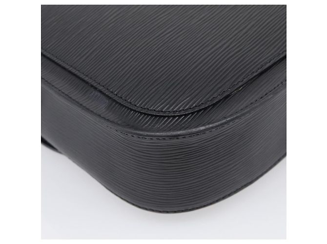 Saint-Cloud LOUIS VUITTON Epi Saint Cloud GM Shoulder Bag Black M52192 LV - vista 17