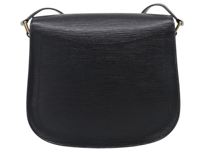 Saint-Cloud LOUIS VUITTON Epi Saint Cloud GM Shoulder Bag Black M52192 LV - vista 2