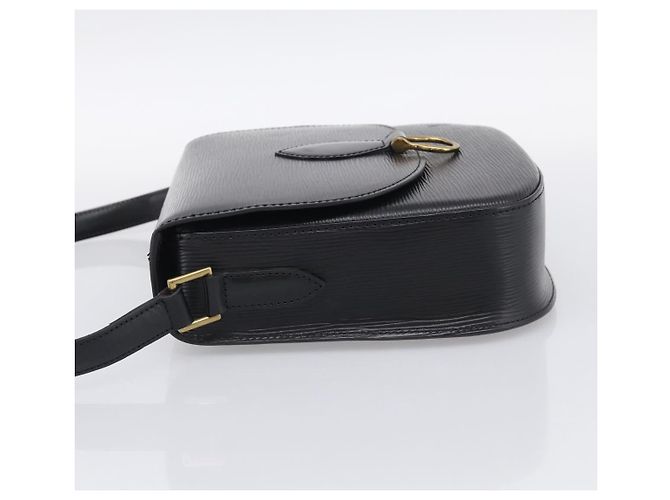 Saint-Cloud LOUIS VUITTON Epi Saint Cloud GM Shoulder Bag Black M52192 LV - vista 3