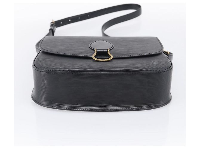 Saint-Cloud LOUIS VUITTON Epi Saint Cloud GM Shoulder Bag Black M52192 LV - vista 5