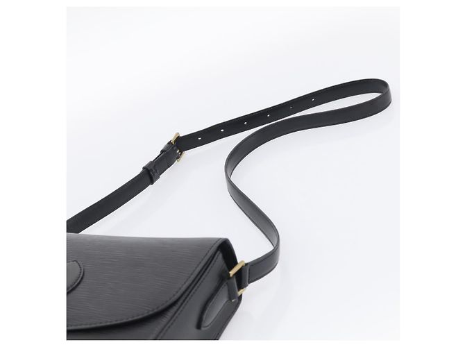 Saint-Cloud LOUIS VUITTON Epi Saint Cloud GM Shoulder Bag Black M52192 LV - vista 8