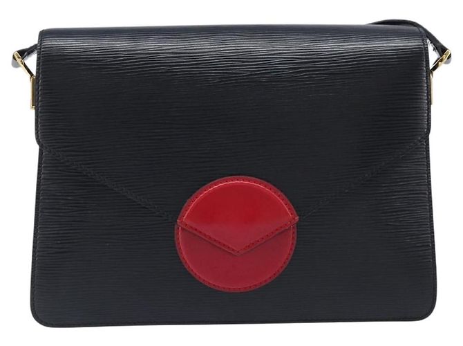 LOUIS VUITTON Epi Osh Shoulder Bag Black Red M52444 LV - vista 13