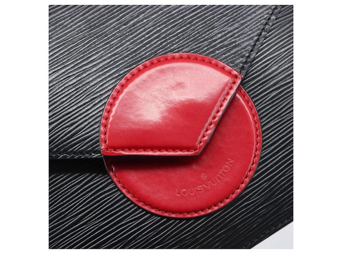 LOUIS VUITTON Epi Osh Shoulder Bag Black Red M52444 LV - vista 19